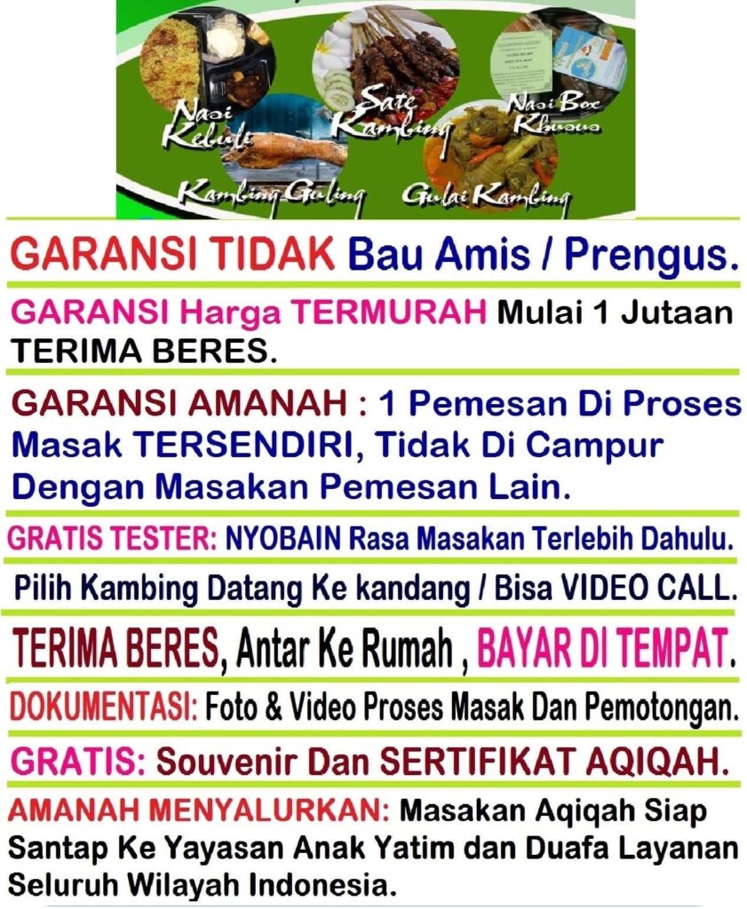 Aqiqah Depok Enak Banget-Banyak Ulasan Positif